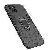 Ring Armor Case for iPhone 14 Pro pansret cover magnetisk holder ring sort