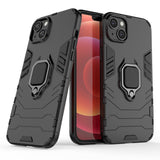 Ring Armor Case for iPhone 14 Pro pansret cover magnetisk holder ring sort