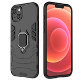 Ring Armor case til iPhone 14 Pro Max pansret cover magnetisk holder ring sort