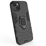 Ring Armor case til iPhone 14 Pro Max pansret cover magnetisk holder ring sort