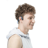 Shokz OpenMove bone conduction open-ear headphones blue