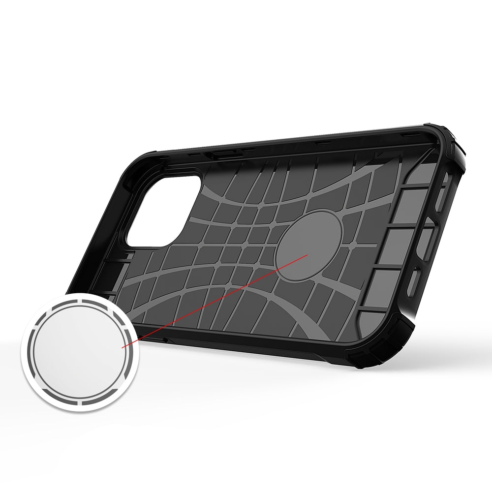 Hybrid Armor case til iPhone 14 Plus pansret hybrid cover blå