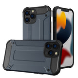 Hybrid Armor case til iPhone 14 Pro pansret hybrid cover blå