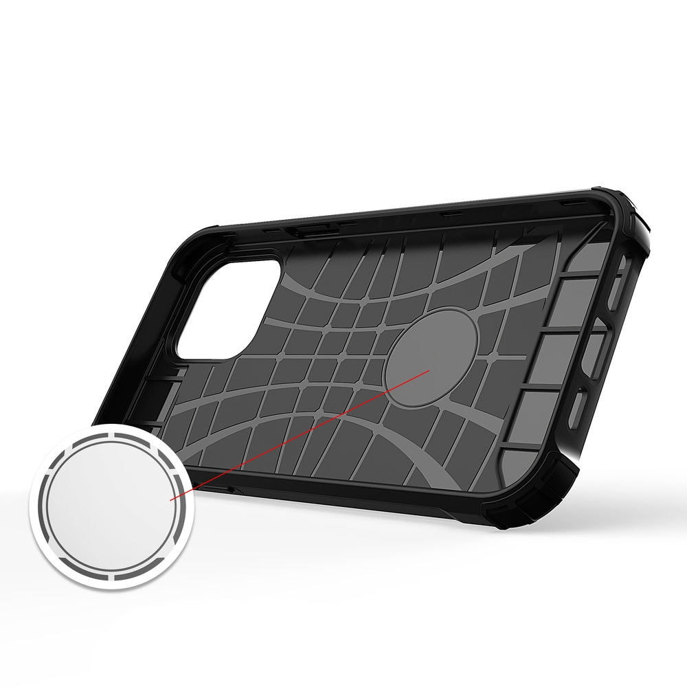 Hybrid Armor case til iPhone 14 Pro Max pansret hybrid cover blå