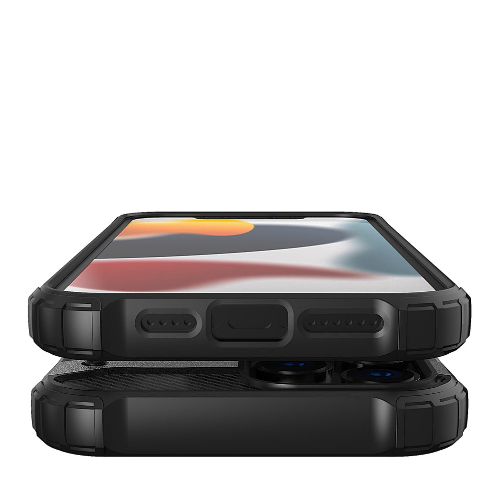 Hybrid Armor case til iPhone 14 Pro Max pansret hybrid cover blå