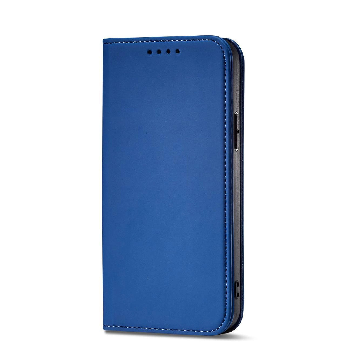 Magnet Card Case case for iPhone 14 Pro Max flip cover wallet stand blue