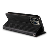 Magnet Strap Case Case for iPhone 14 Pro Max Flip Wallet Mini Lanyard Stand Sort