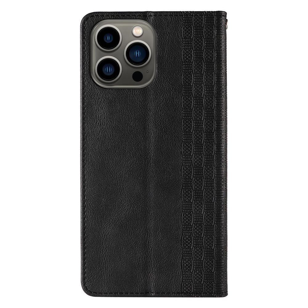 Magnet Strap Case Case for iPhone 14 Pro Max Flip Wallet Mini Lanyard Stand Sort