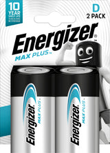 Energizer Max Plus Engangsbatteri D