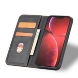 Magnet Fancy Case Case til iPhone 14 Pro flip cover tegnebog stativ sort