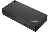 Lenovo ThinkPad Universal USB-C Smart Dock Ledningsført USB 3.2 Gen 2 (3.1 Gen 2) Type-C Sort