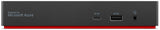 Lenovo ThinkPad Universal USB-C Smart Dock Ledningsført USB 3.2 Gen 2 (3.1 Gen 2) Type-C Sort