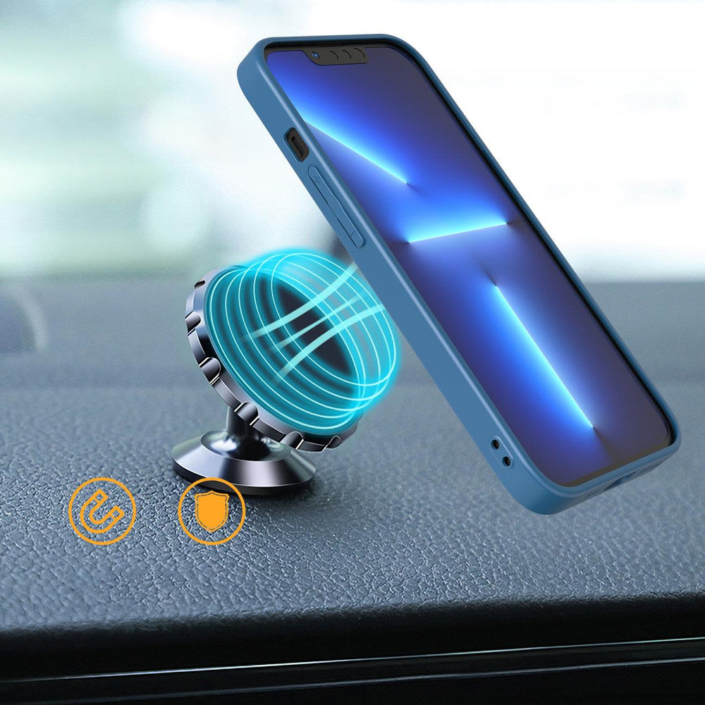 Ny Kickstand Case Case til iPhone 13 Pro med stativ rød