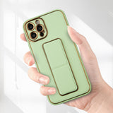 Ny Kickstand Case Case til iPhone 13 Pro med stativ rød