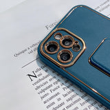 Ny Kickstand Case til iPhone 13 Pro med stativ grønt