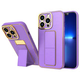 Ny Kickstand Case Case til iPhone 13 Pro Max med stativ lilla
