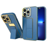 Ny Kickstand Case cover til Samsung Galaxy A12 5G med stativ blå
