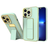 New Kickstand Case cover til Samsung Galaxy A12 5G med stativ grønt