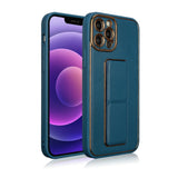 Ny Kickstand Case Case til iPhone 12 Pro med stativ blå