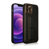 Ny Kickstand Case Case til iPhone 12 Pro med stativ sort