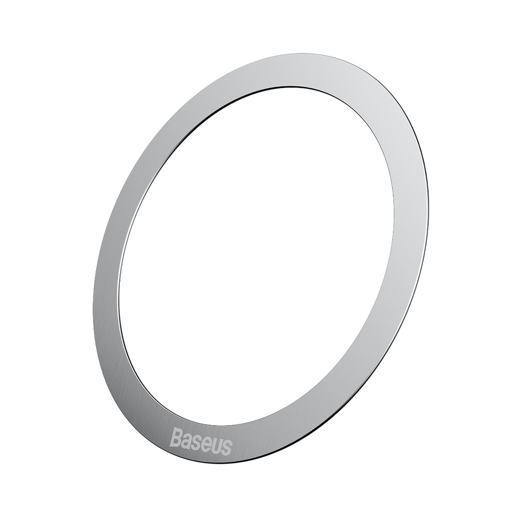Magnetisk ring fra Baseus Halo-serien (2 stykker/pakning) sølv (PCCH000012)