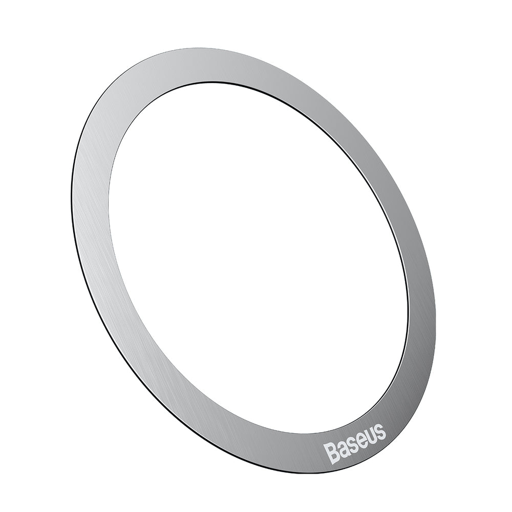 Magnetisk ring fra Baseus Halo-serien (2 stykker/pakning) sølv (PCCH000012)