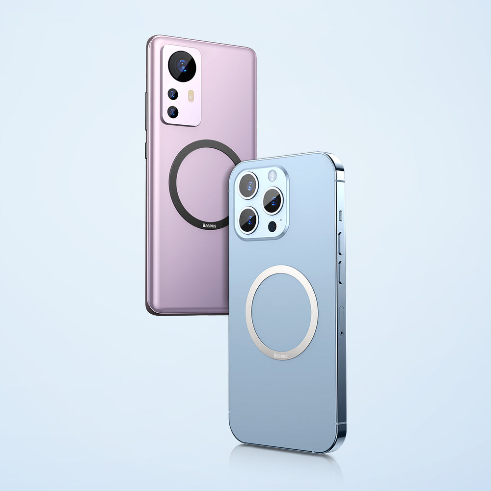 Baseus Halo-serien magnetisk ring (2 stykker/pakning) sort (PCCH000001)