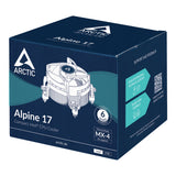 ARCTIC Alpine 17 Processor Luftkøler 9,2 cm Sort, Sølv 1 stk