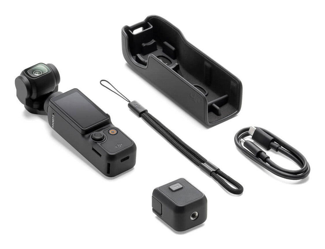 DJI Osmo Pocket 3 kardanled kamera 4K Ultra HD 9,4 MP Sort