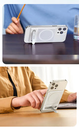 Foldestativ Baseus med magnetholder hvid (LUXZ010002)