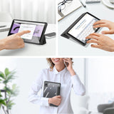 Dux Ducis Toby Armored Flip Smart Case for Realme Pad Mini black