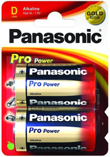 Panasonic 1x2 LR20PPG Engangsbatteri Alkaline