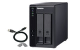 QNAP TR-002 drevkabinet HDD/SSD kabinet Sort 2.5/3.5"