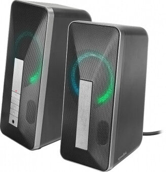 SPEEDLINK LAVEL Sort, Grå Kabel & trådløs 10 W