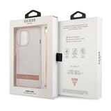 Guess Translucent Strap Case for iPhone 13 Pro / 13 6.1" - Pink