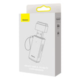 Baseus Lite Series adapter SD / TF USB card reader gray (WKQX060013)