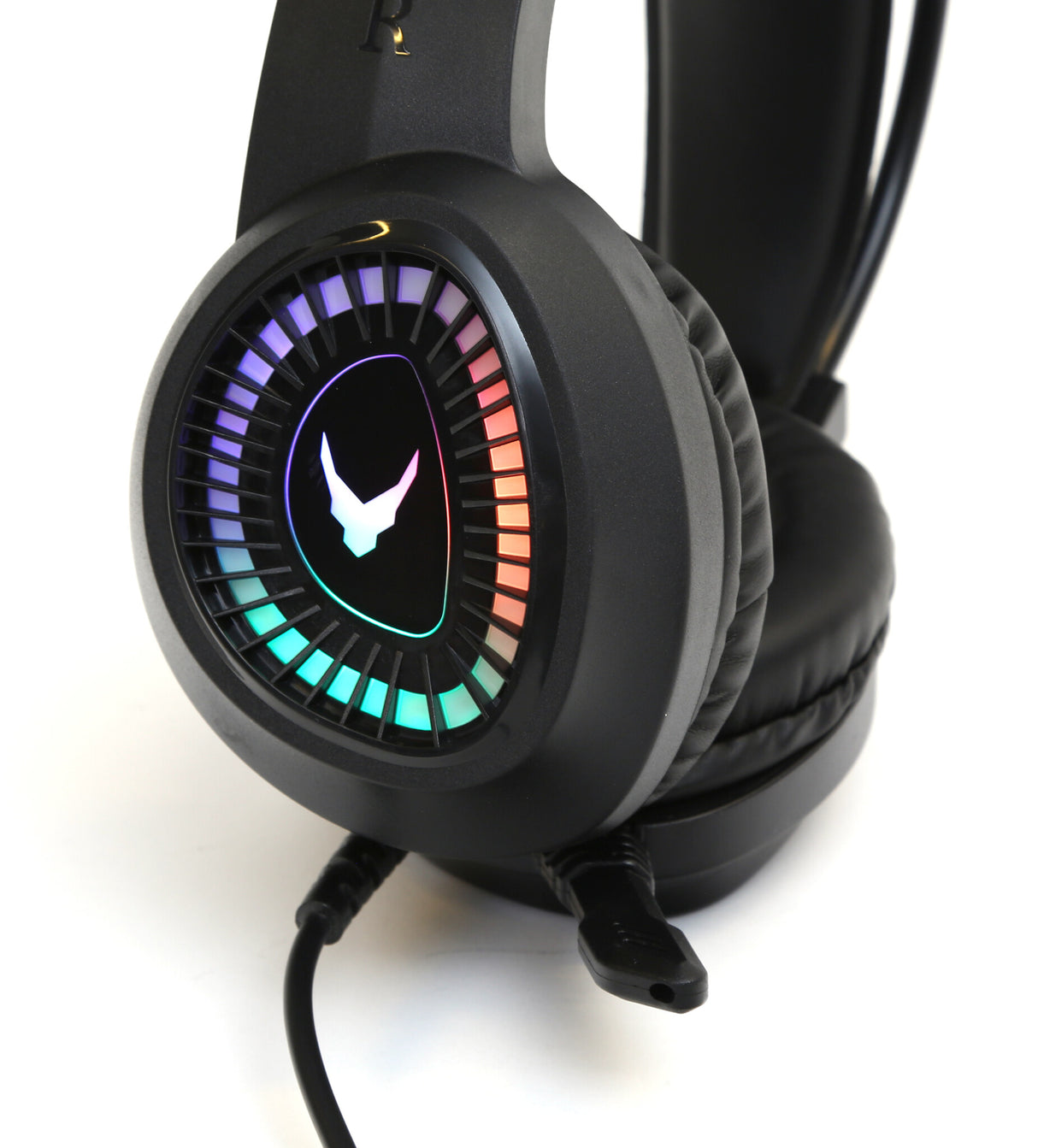 Varr VH8010L hovedtelefoner/headset Ledningsført Spil Sort