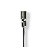 Nedis MICCJ105BK mikrofon Sort, Krom Clip-on mikrofon
