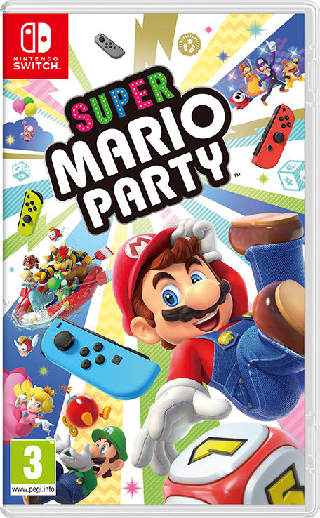 Nintendo Super Mario Party Standard Forenklet kinesisk, Tysk, Hollandsk, Engelsk, Spansk, Fransk, Italiensk, Japansk, Koreansk, Russisk Nintendo Switch