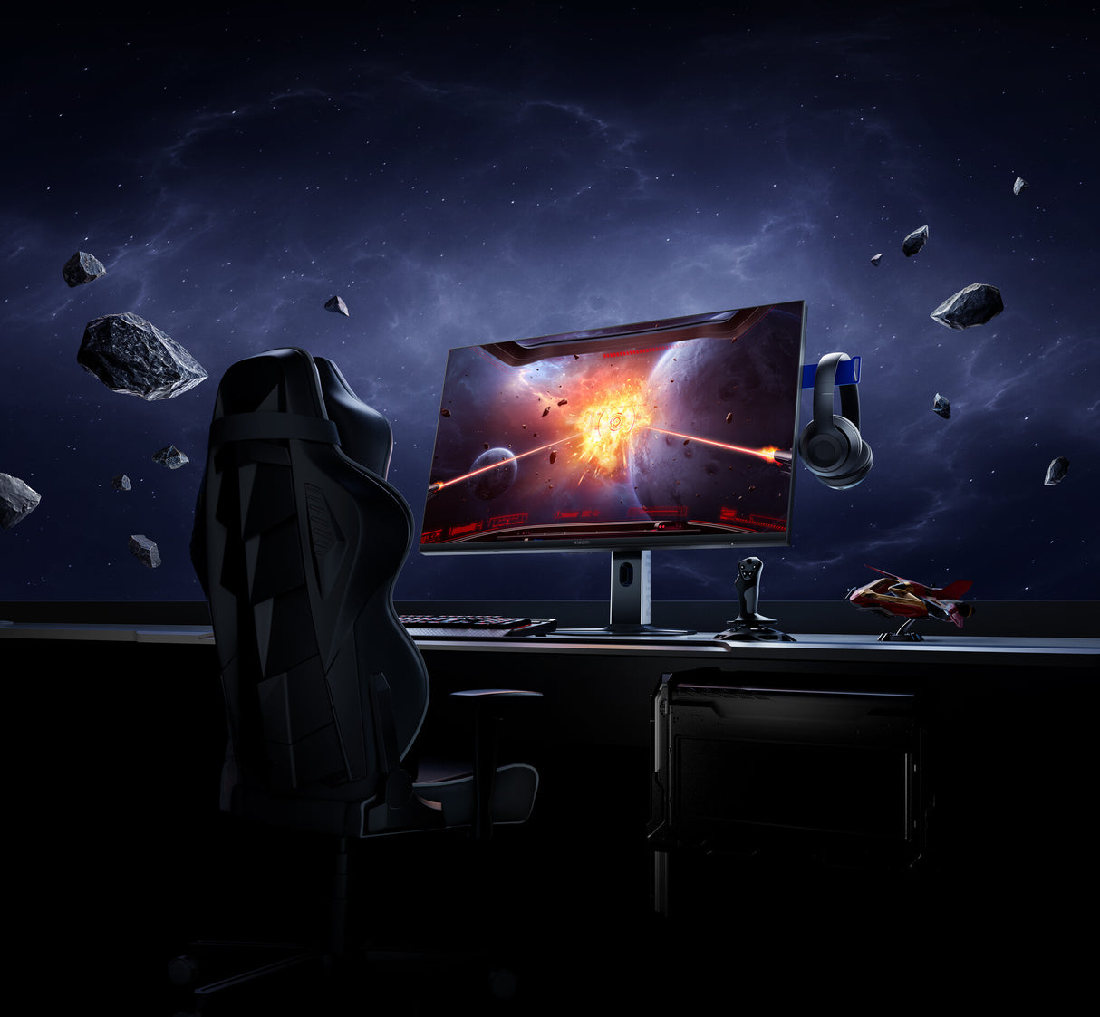 Xiaomi G Pro 27Qi 2026 computerskærm 68,6 cm (27") 2560 x 1440 pixel 2K LED Sort, Hvid