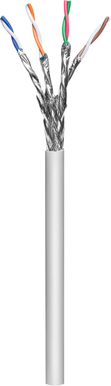 Goobay Network CAT 6a S/FTP CU 50m Grey