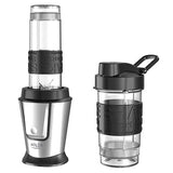 Adler AD 4081 blender 0,57 L Sportsblender 800 W Sort, Rustfrit stål, Gennemsigtig
