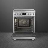 Smeg Symphony Classic Komfur C6IPXM2 Rustfrit stål