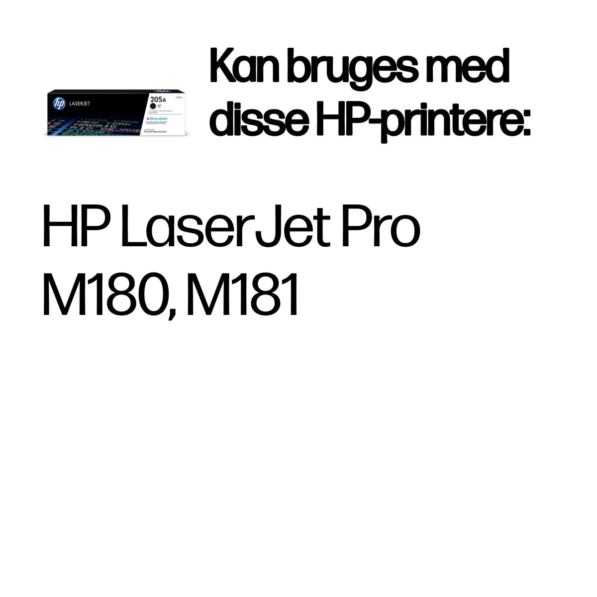 HP 205A Sort 1100 sider Toner CF530A