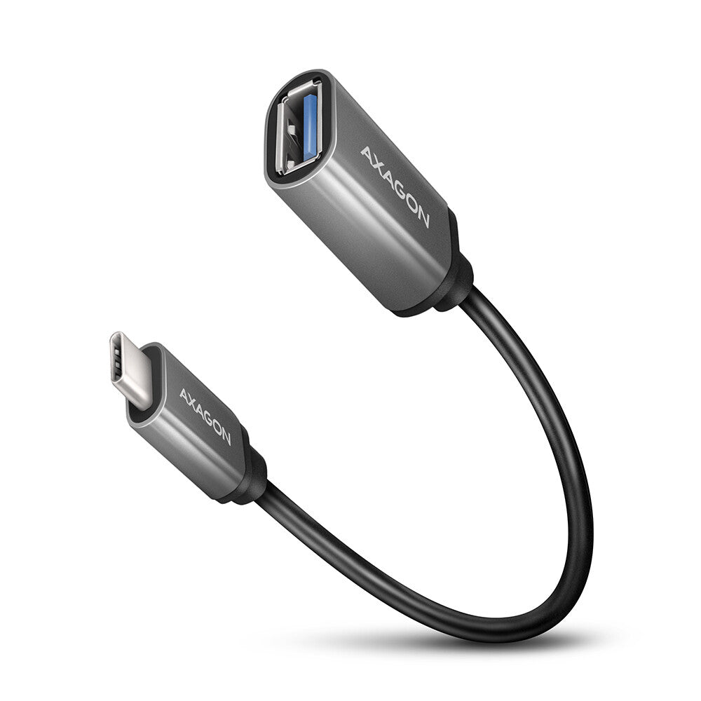AXAGON USB-C adapter 20cm Sort