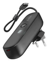 SBS TETRBB5000PD20 powerbank Lithium-Ion (Li-Ion) 5000 mAh Sort