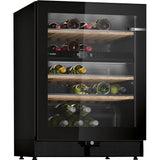 Bosch Serie 6 KWK16ABGB vinkøler Vin køleboks Fritstående Sort 44 flaske(r)