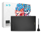 HUION H610X tegneplade Sort 5080 lpi 254 x 158,8 mm USB