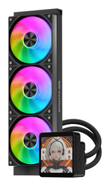 darkFlash DV360S MAX Processor Alt-i-en væskekøler 12 cm Sort 1 stk