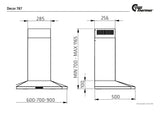 Thermex 527.41.7871.8 Decor 787 70cm hvid CVV